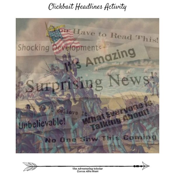 Clickbait Headlines Activity: American Civil War