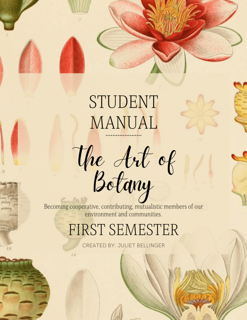 Art of Botany-1st Semester Student Manual