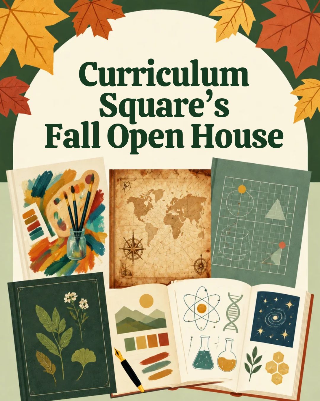 Fall Open House: One-Semester Homeschool Co-op Curriculum Showcase