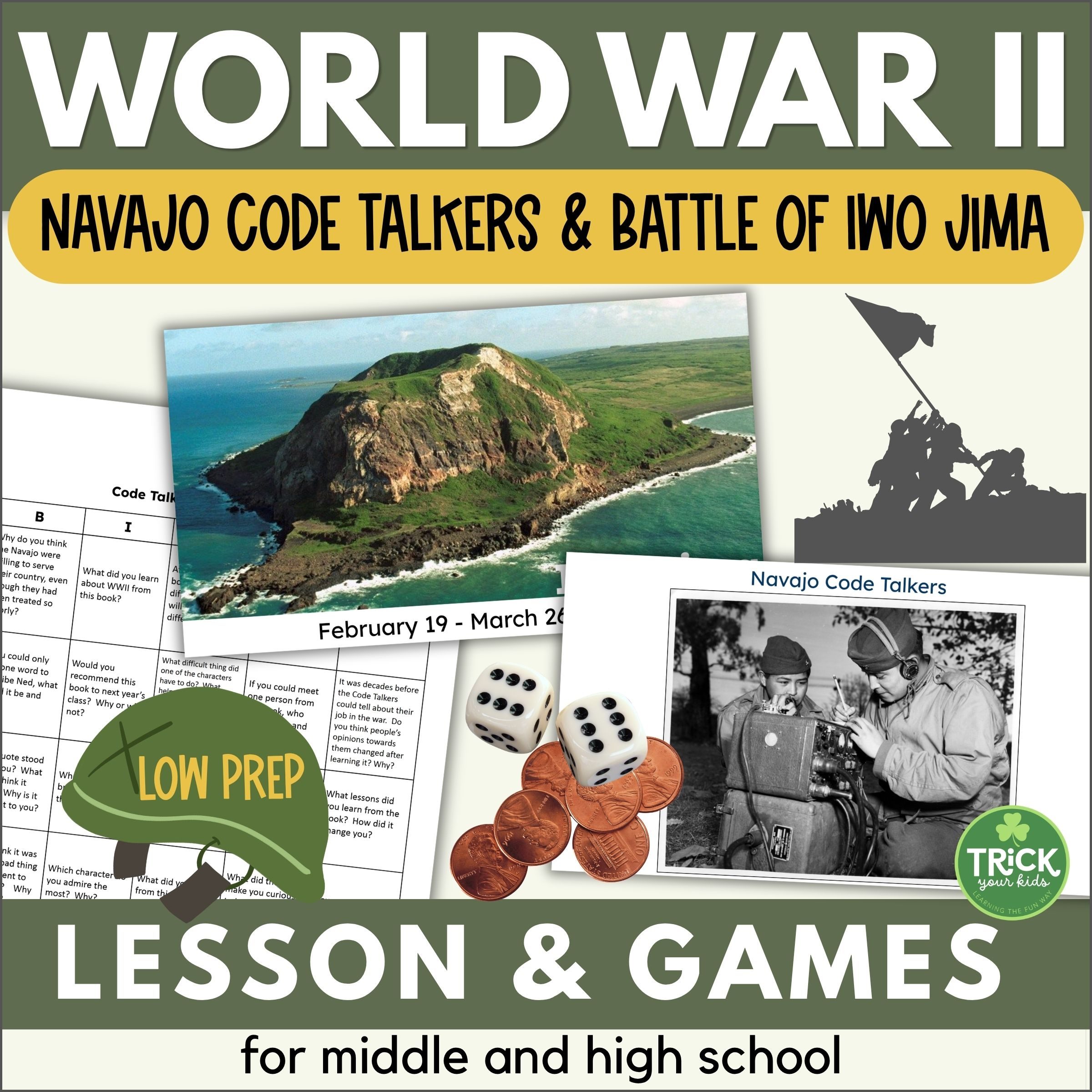 Battle of Iwo Jima and Navajo Code Talkers
