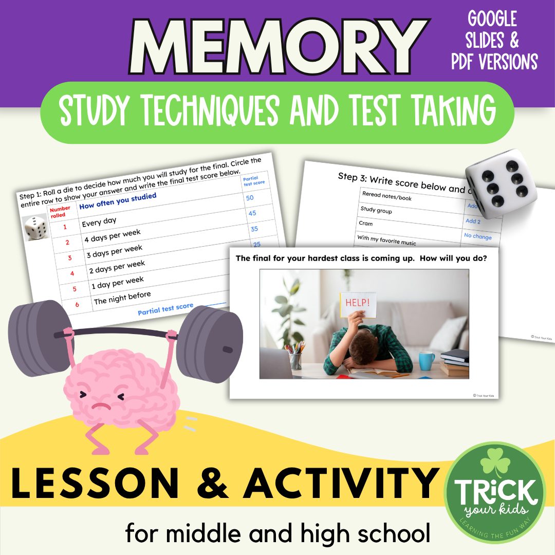 Study Skills: Memory Activity and Lesson