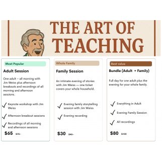 Art of Teaching 2026: The Art of Storytelling