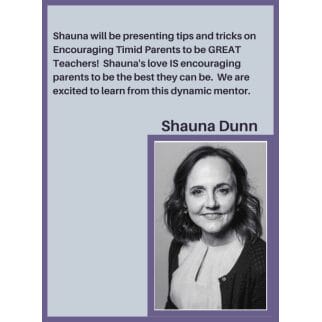 Encouraging Timid Parents to be Great Teachers