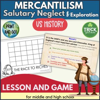 Age of Exploration & Mercantilism Lesson and Game