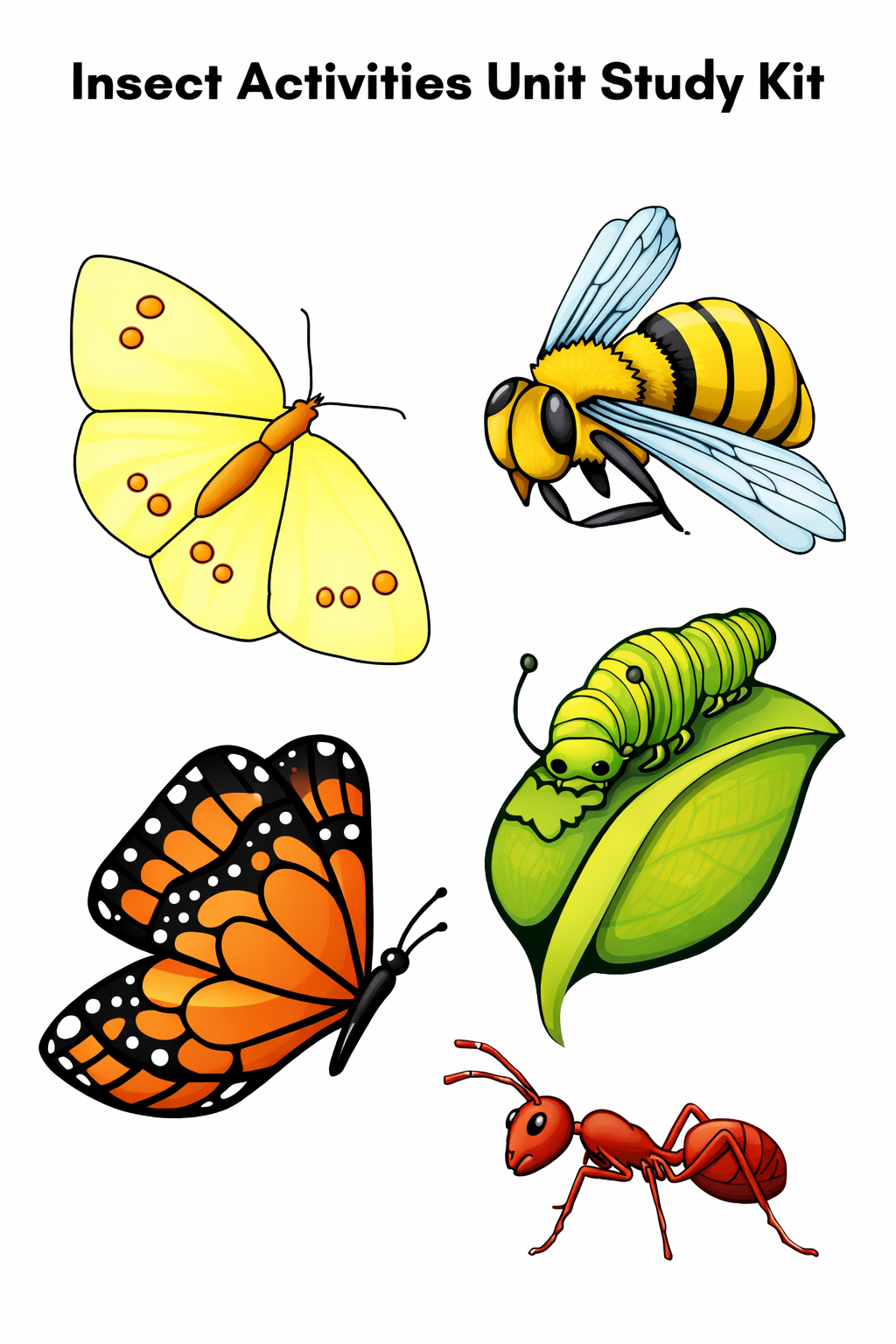 Insect Activity Unit Study Kit - Coming March 21, 2026